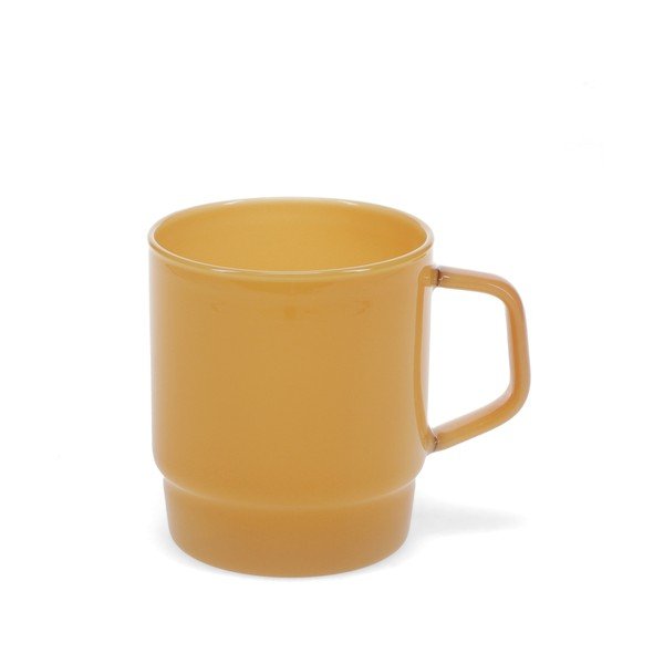 Tazza color senape in vetro 280 ml – Rex London