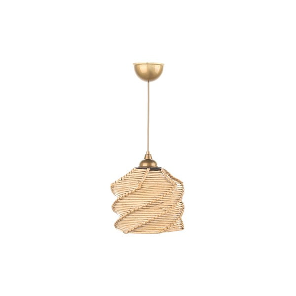 Lampadario in marrone chiaro ø 20 cm – Opviq lights