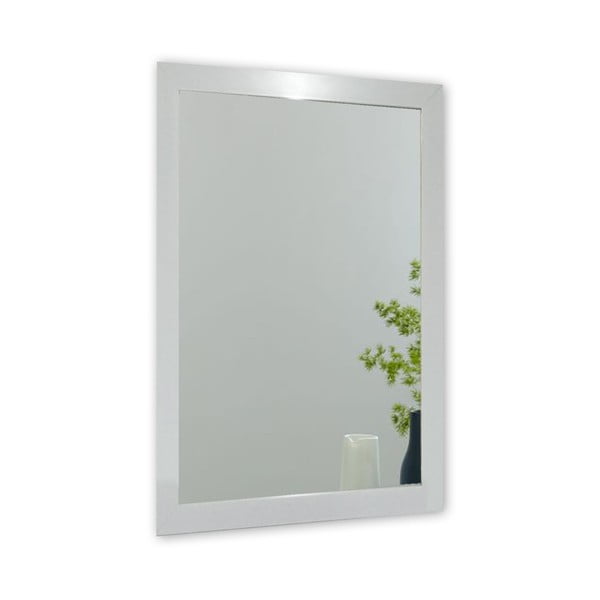 Specchio da parete con cornice bianca Ibis, 40 x 55 cm - Oyo Concept