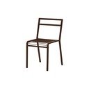 Sedia da esterno marrone scuro in metallo Oto – noo.ma