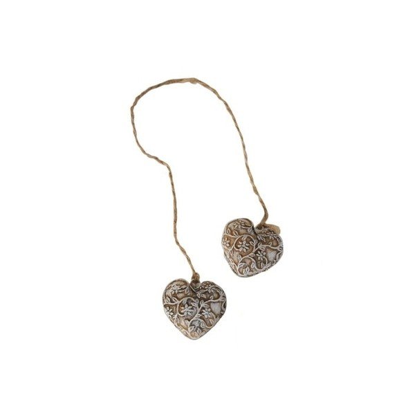 Závěsná ozdoba Antic Line Hearts Ornament