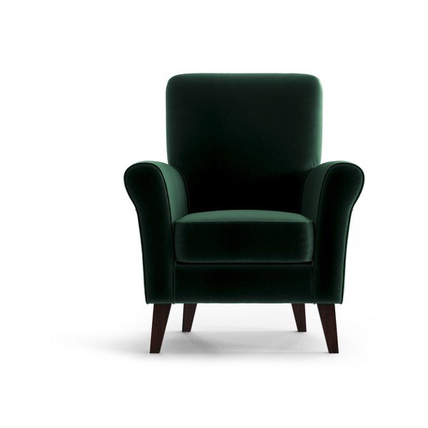 Poltrona in velluto verde Balard - My Pop Design-image-3