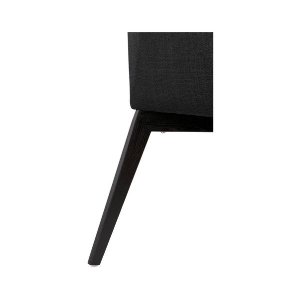 Sedia da pranzo Takion nera - Kokoon-image-1