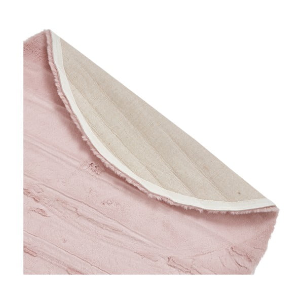 Tappeto rosa , ⌀ 120 cm Teddy - Think Rugs-image-4