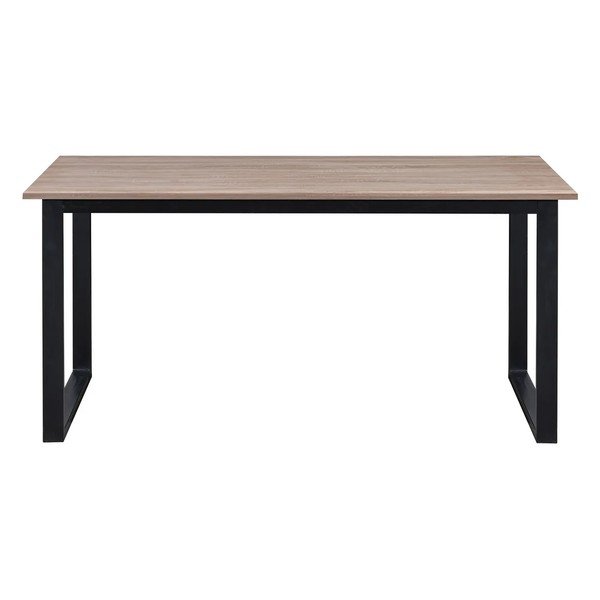 Tavolo da pranzo con piano effetto rovere 90x160 cm Luton – Støraa-image-3