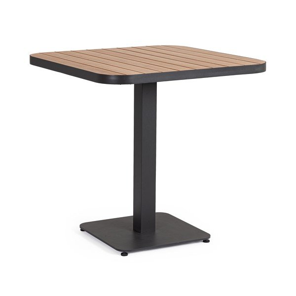 Tavolino da giardino in alluminio 75x75 cm Belmar – Bizzotto