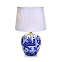 Lampada da tavolo blu e bianca Goteborg, altezza 48 cm Göteborg - Markslöjd