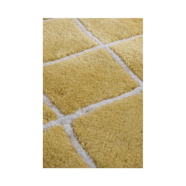 Tappeto da bagno giallo Russmo Ananas, 100 x 60 cm - Foutastic-image-3