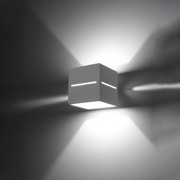Lampada da parete bianca Lorum - Sollux-image-2
