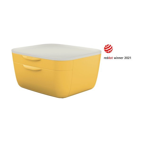 Cassettiera gialla Cosy - Leitz-image-2