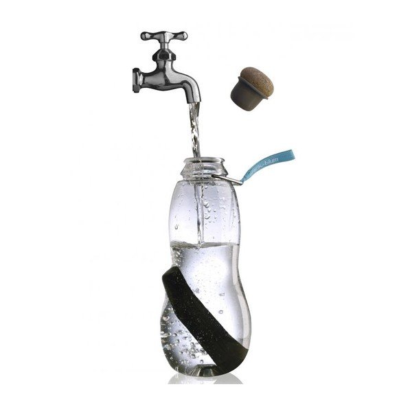 Black + Blum bottiglia filtro rossa con carbone attivo, 800 ml Eau Good - Black + Blum-image-2