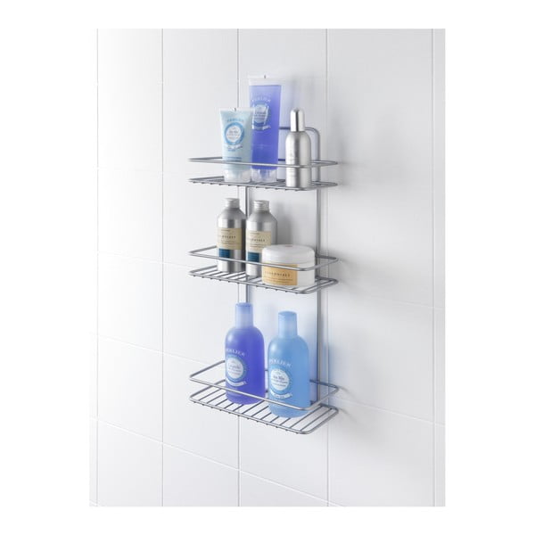 Mensola da bagno a parete a tre piani Rif. - Metaltex-image-2