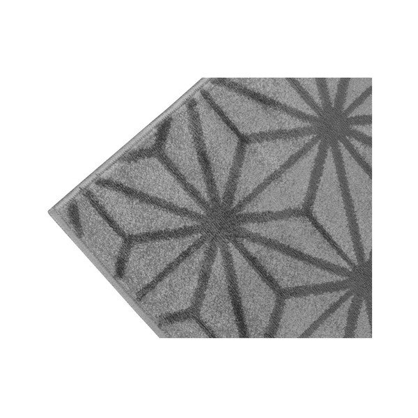 Tappeto grigio Cristal Dos, 133 x 190 cm - Mazzini Sofas-image-1