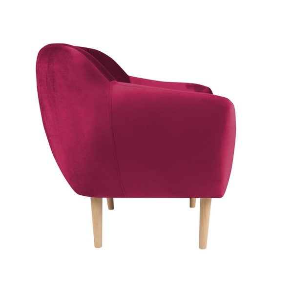 Poltrona rosa Benito - Mazzini Sofas-image-4