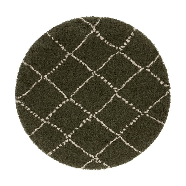 Tappeto verde , ⌀ 160 cm Hash - Mint Rugs