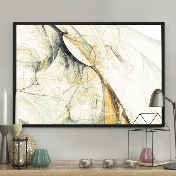 Poster da parete in cornice ABSTRACTION, 40 x 50 cm Abstraction - DecoKing-image-1