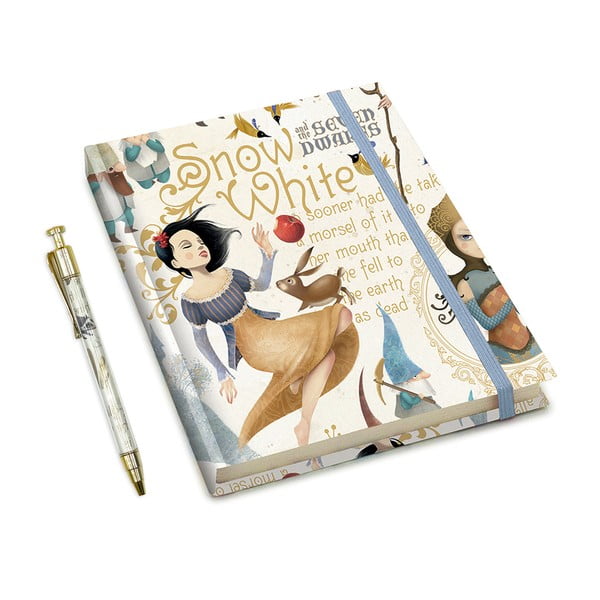 Quaderno con penna 192 pagine Snow White - Kartos