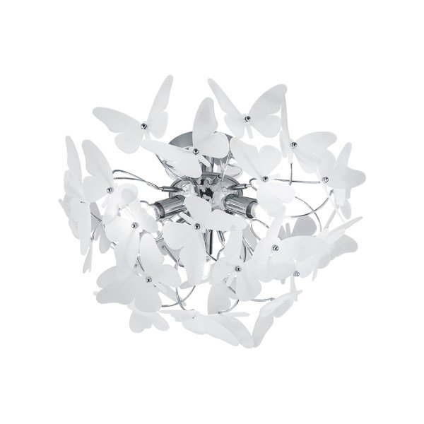 Lampada per bambini con paralume in plastica ø 45 cm Butterfly – Reality-image-2