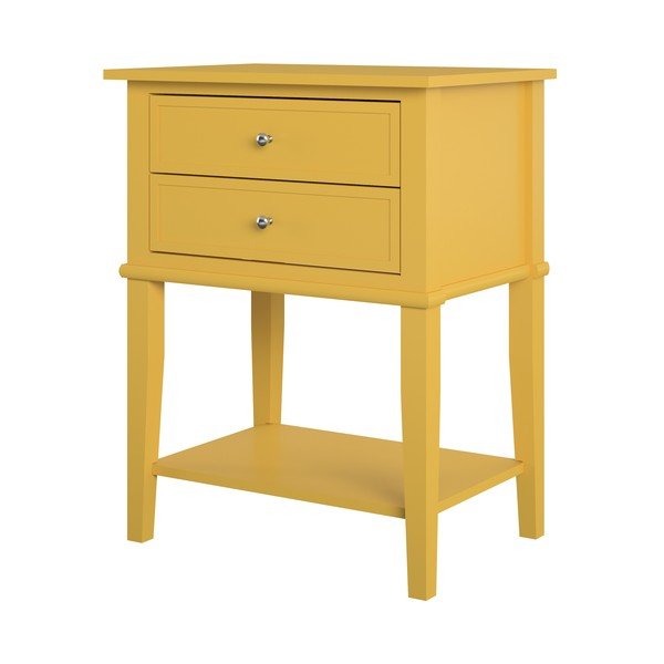 Comodino giallo Franklin - Støraa-image-3