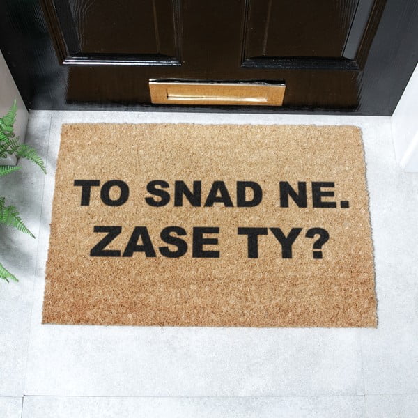Zerbino in cocco 40x60 cm Zase Ty? - Artsy Doormats-image-2