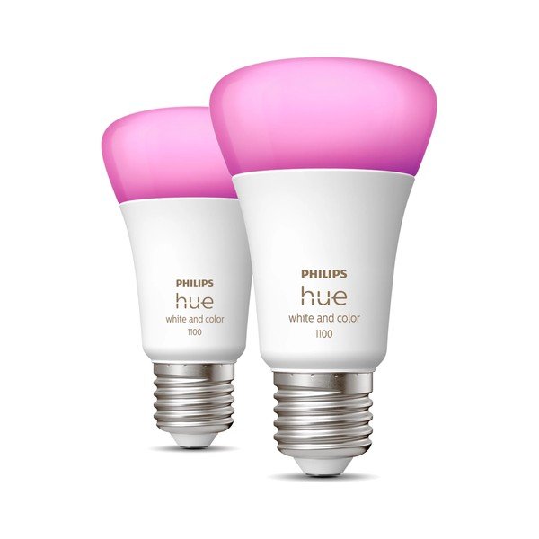 Lampadine smart a LED in set da 2 E27, 11 W White and color ambiance - Philips Hue-image-1