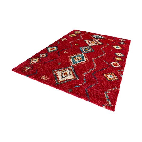 Tappeto rosso , 200 x 290 cm Geometric - Mint Rugs-image-2