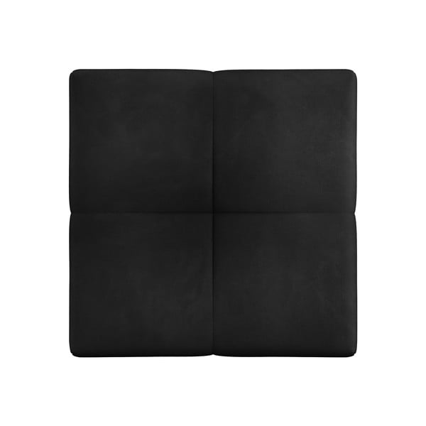 Modulo divano in velluto nero Rome Velvet - Cosmopolitan Design-image-3