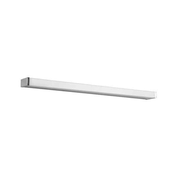 Lampada da parete a LED in argento lucido (lunghezza 80 cm) Fabio - Trio
