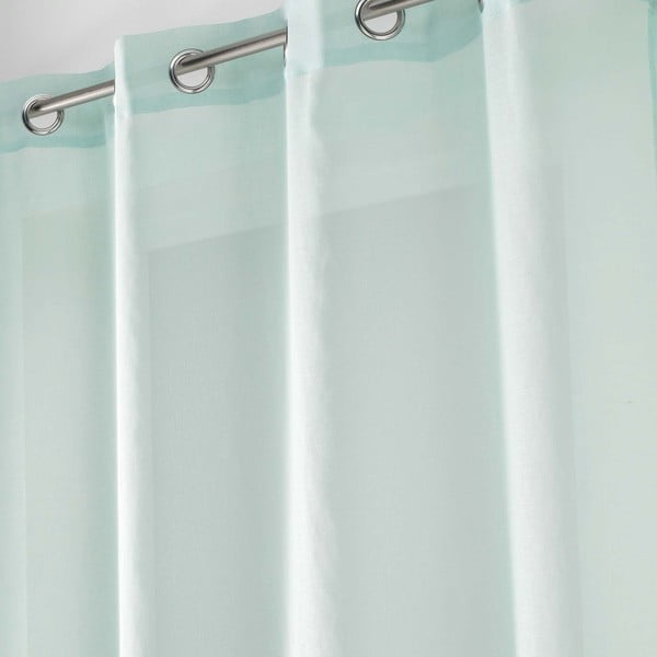 Tenda in voile color menta 140x280 cm Sandra - douceur d'intérieur-image-1