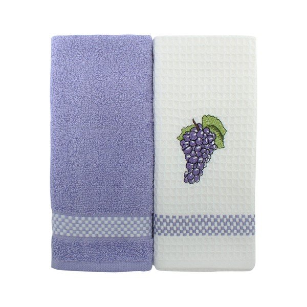 Set di 2 asciugamani Uva - Esil Home