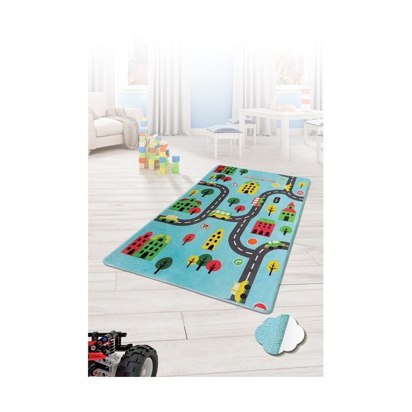 Tappeto antiscivolo per bambini , 140 x 190 cm Road - Conceptum Hypnose-image-2