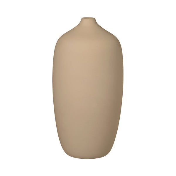 Vaso artigianale in ceramica beige Nomad - Blomus