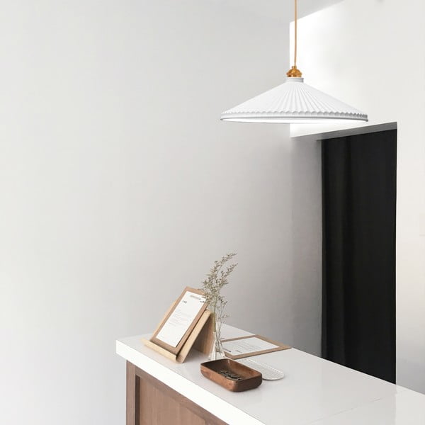 Apparecchio a sospensione bianco, altezza 150 cm Elena - SULION-image-2