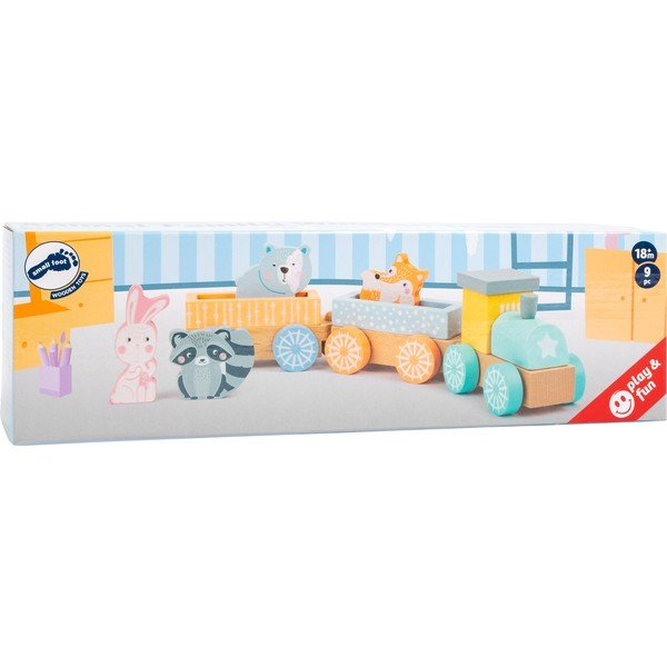 Treno in legno per bambini - Legler-image-1