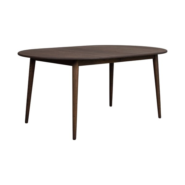 Tavolo da pranzo pieghevole in rovere marrone scuro 105x170 cm Tyler - Rowico-image-4