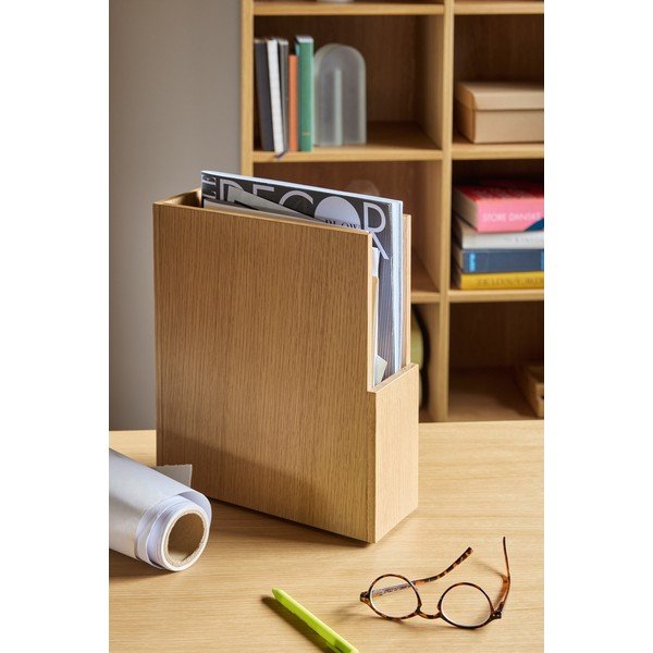 Organizer di colore naturale per documenti Arkivé – Hübsch-image-2