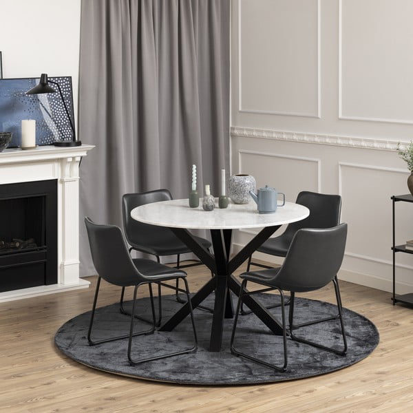 Tavolo da pranzo rotondo 110x110 cm Heaven - Actona-image-1