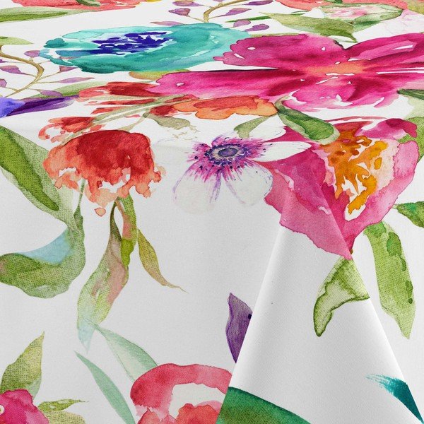 Tovaglia di cotone Basic , 225 x 150 cm Pink Bloom - Happy Friday-image-3
