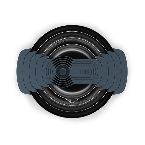 Ciotole in argento lucido in set di 9 pezzi Nest 100 Collection - Joseph Joseph-image-4