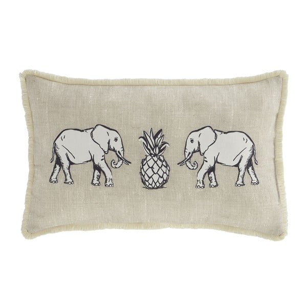 Cuscino beige , 30 x 50 cm Tembo - Pineapple Elephant