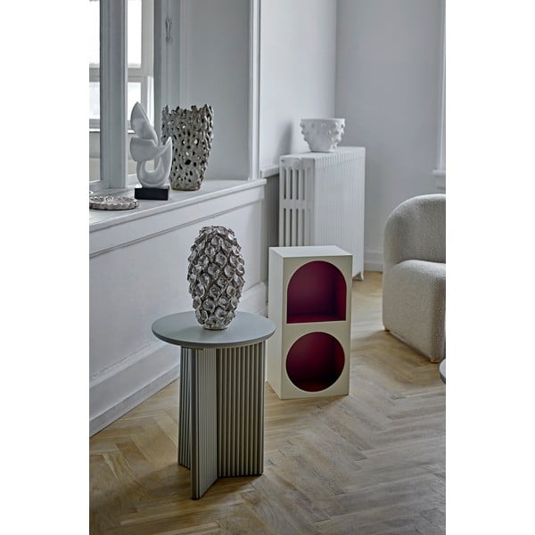 Libreria da parete rossa e bianca 30x60 cm Graphia – Bloomingville-image-3