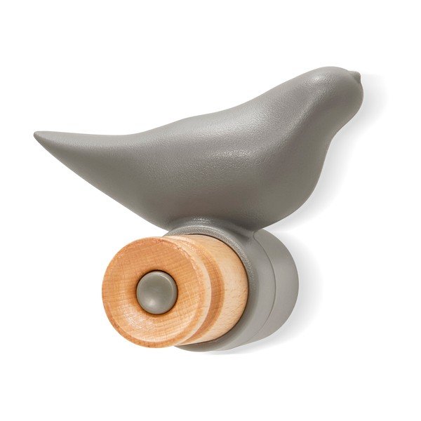 Gancio a muro grigio Bird - Kokoon