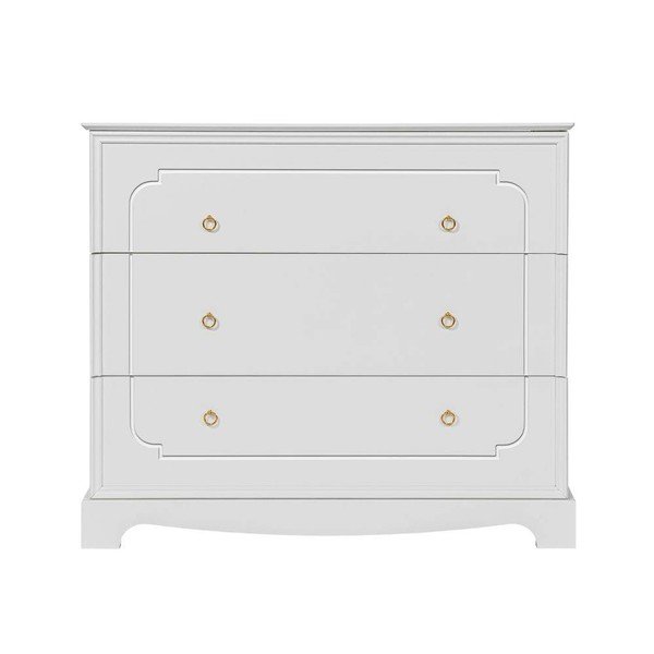 Cassettiera bassa per bambini bianca 102x89 cm Royal - BELLAMY