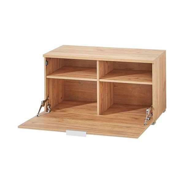 Scarpiera bianca in rovere con panca Telde - Germania-image-3