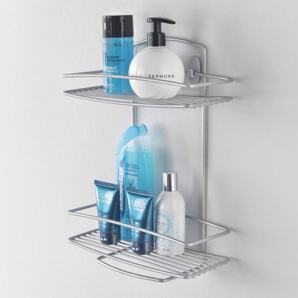 Espositore da parete a due livelli , 26 x 35 cm Onda - Metaltex-image-1