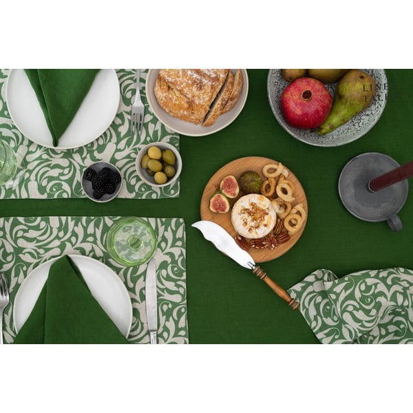 Tovaglia in lino 140x200 cm True Green – Linen Tales-image-3