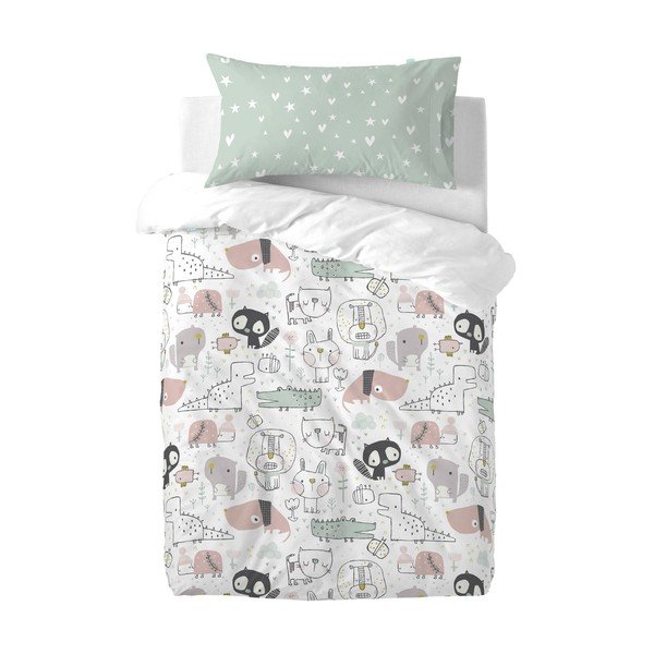 Federa in cotone per bambini , 50 x 75 cm Best Buddies - Moshi Moshi-image-2