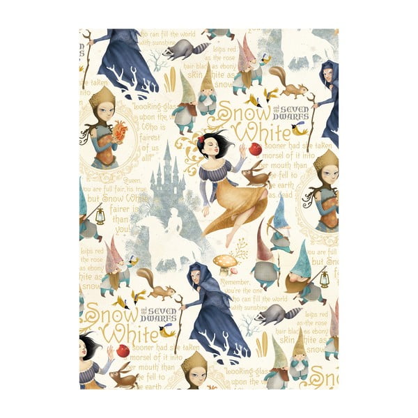 Quaderno con penna 50 pagine formato A5 Snow White - Kartos-image-1