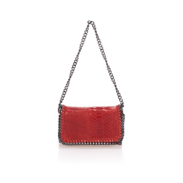 Tascabile in pelle rossa Baso - Lisa Minardi