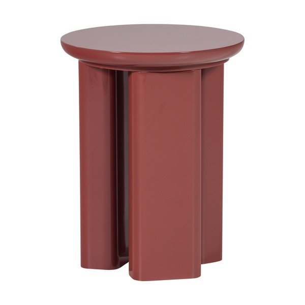 Tavolino rotondo lucido ø 40 cm Orivo – WOOOD